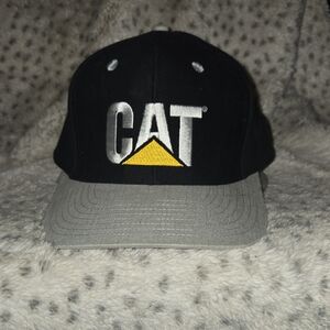 Black and Gray Logo Hat